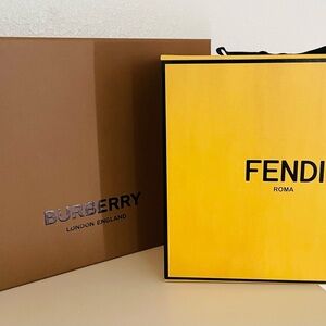 Fendi & Burberry Box!